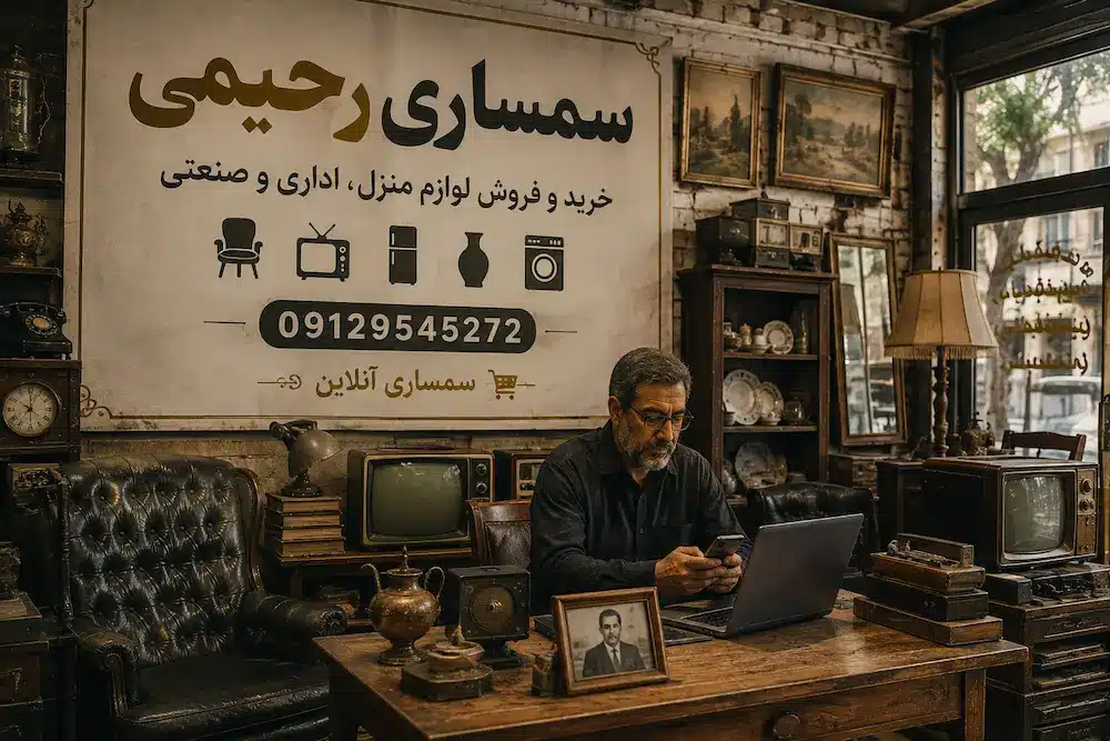 نحوه فروش لوازم خانگی دست دوم | سمساری رحیمی 09129545272