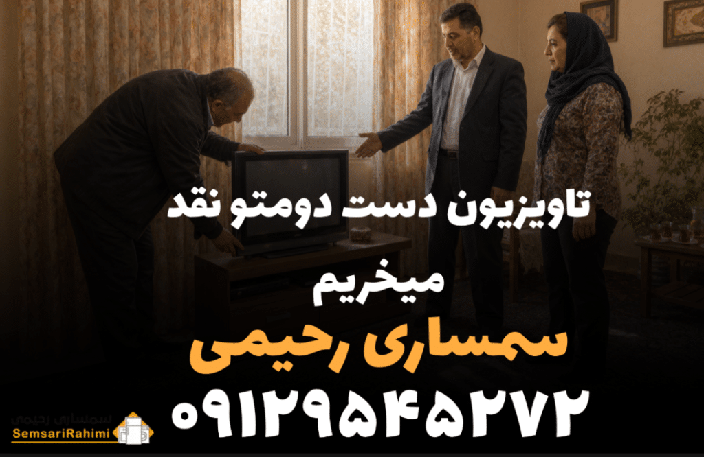 خریدار تلویزیون دست دوم در تهران 