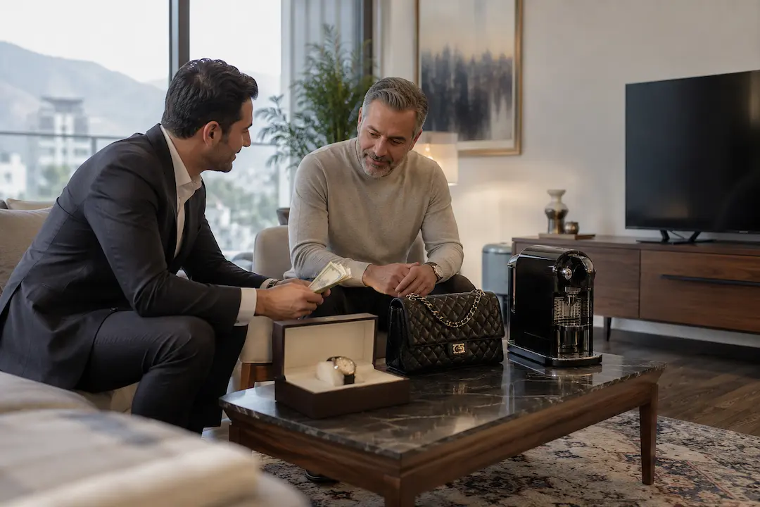 بهترین خریدار لوازم برند در سعادت آباد