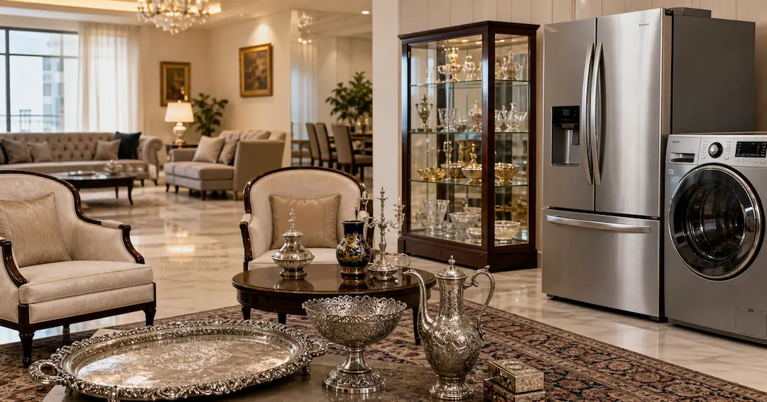 سمساری رحیمی در جردن؛ خریدار وسایل لوکس منزل