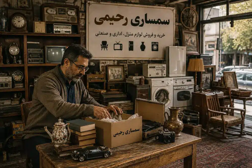 مزایای استفاده از سمساری آنلاین در فروش وسایل دسته دوم | سمساری رحیمی 09129545272